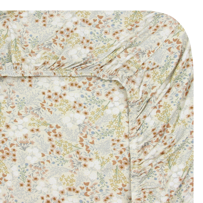 Crib Sheet + Changing Pad Cover Pack - Pearl