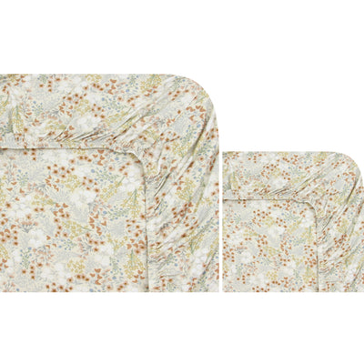 Pearl Crib Sheet + Changing Pad Cover Pack