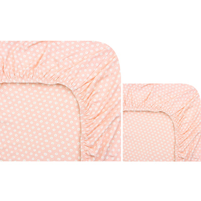 Crib Sheet + Changing Pad Cover Pack - Posie