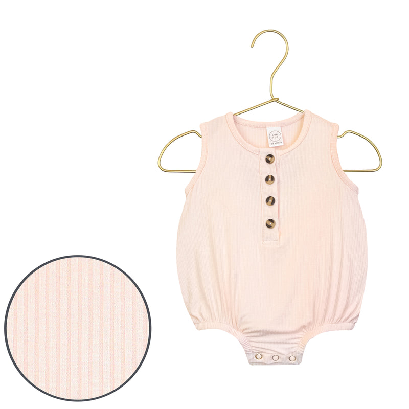 Rosie Ribbed Bubble Romper