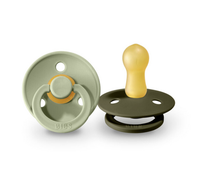 Bibs Pacifier 2 Pack: Sage + Hunter Green