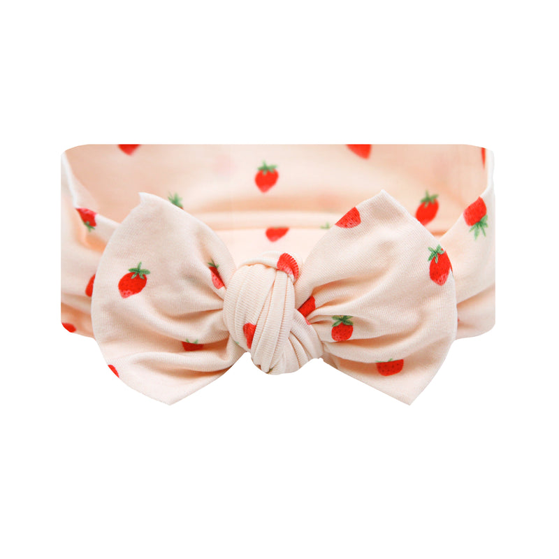 junie strawberry knit headband product image