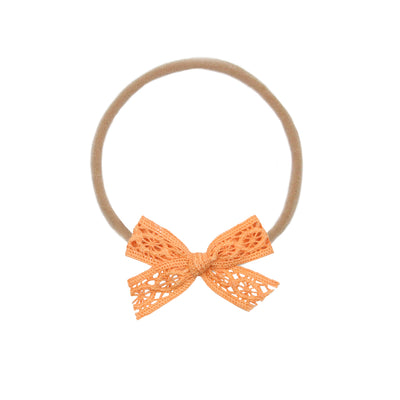 Lace Bow - Clementine Headband