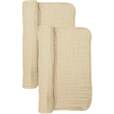 Cloud Muslin™ Burp Cloth 2 Pack - Tan