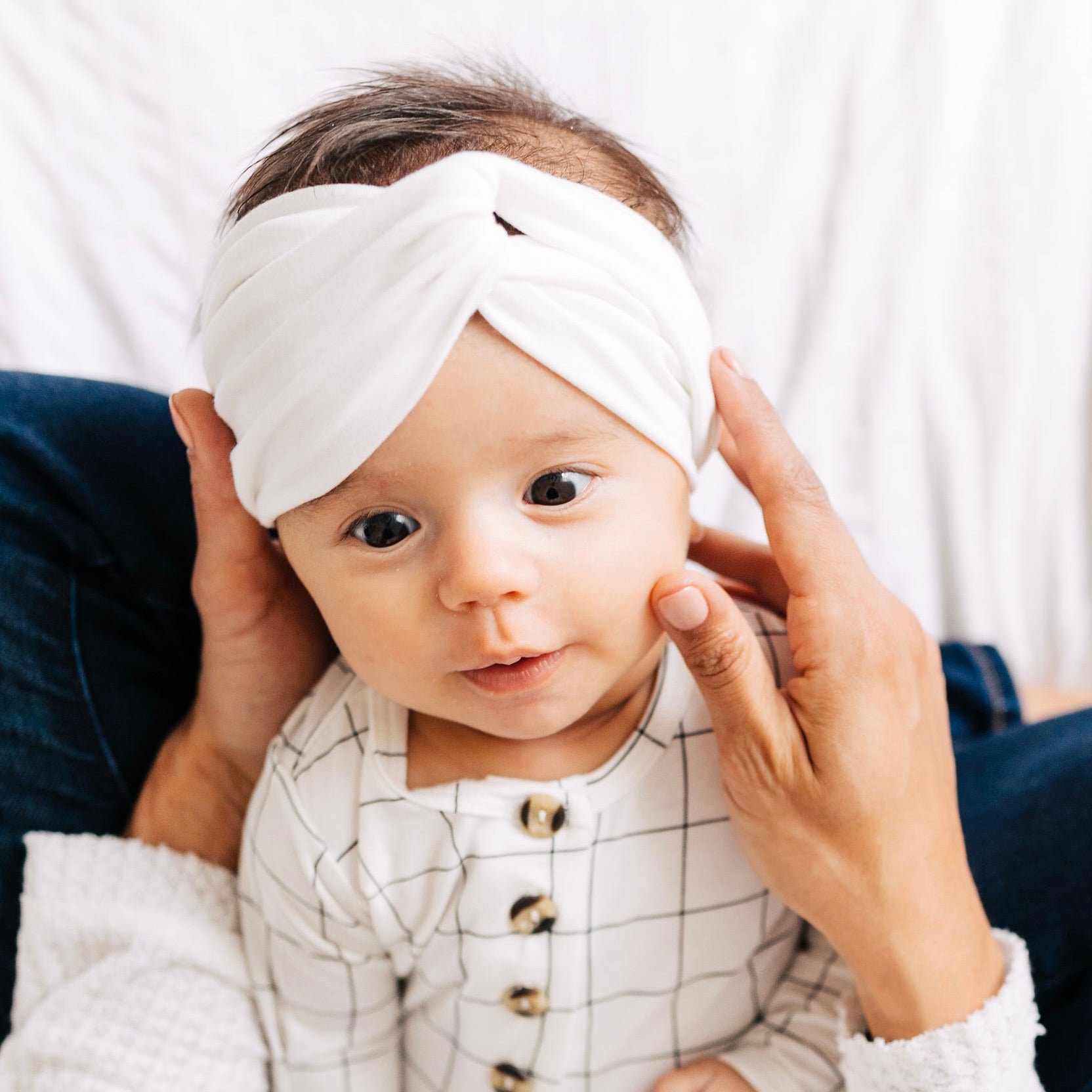 Twist knot headband fashion baby