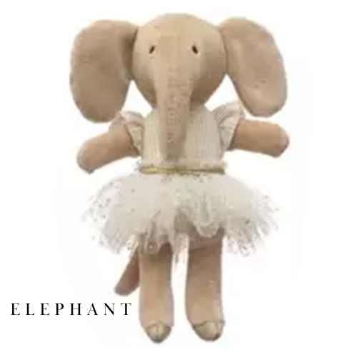 Plush Ballerina Mini Animal