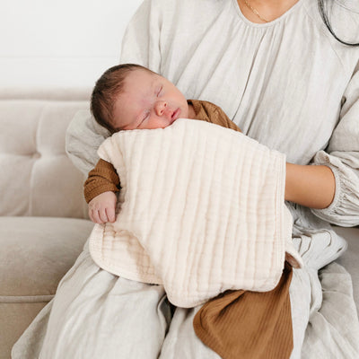 Cloud Muslin™ Burp Cloth 2 Pack - Cream