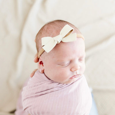 Leather 3 Pack - Primrose Bow Headbands