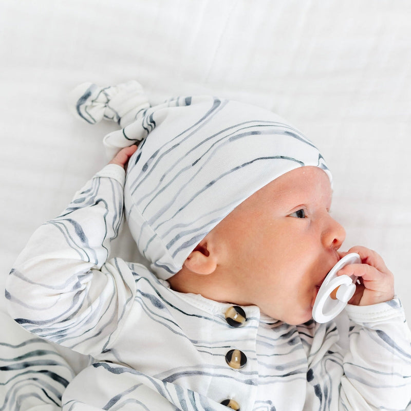 August Newborn Hat Bundle (Top + Bottom)