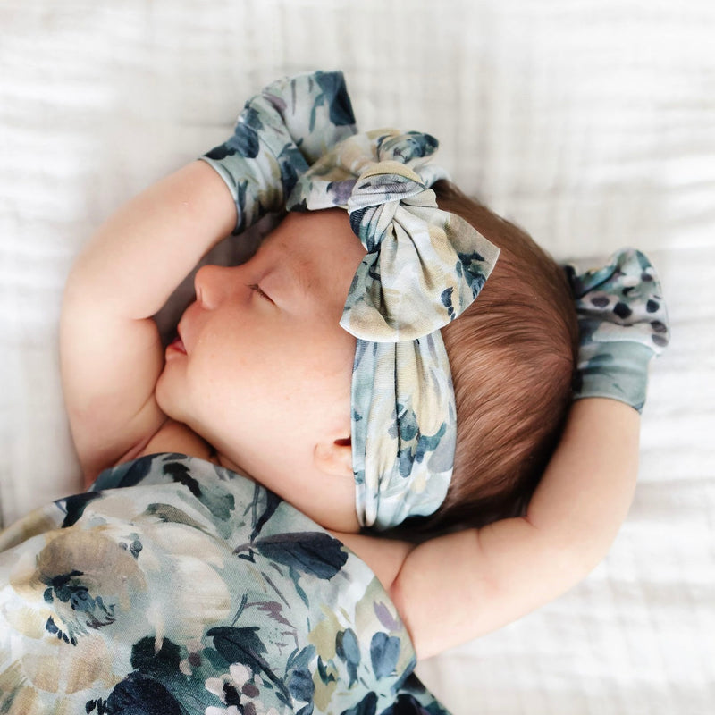 Margot Newborn Headband Bundle (Gown)