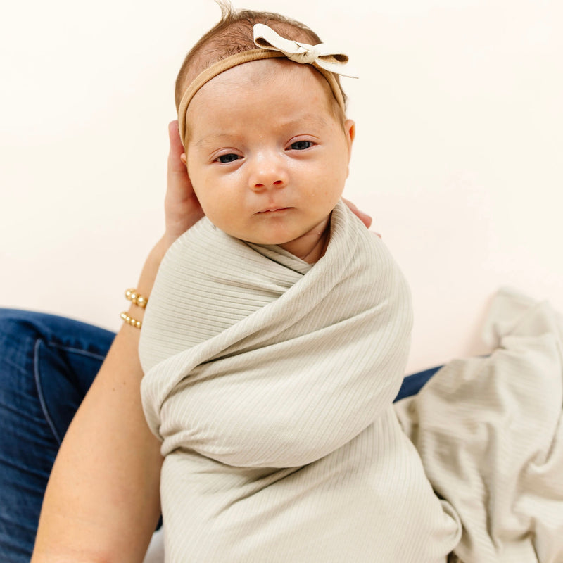 Noah Ribbed Newborn Headband Bundle