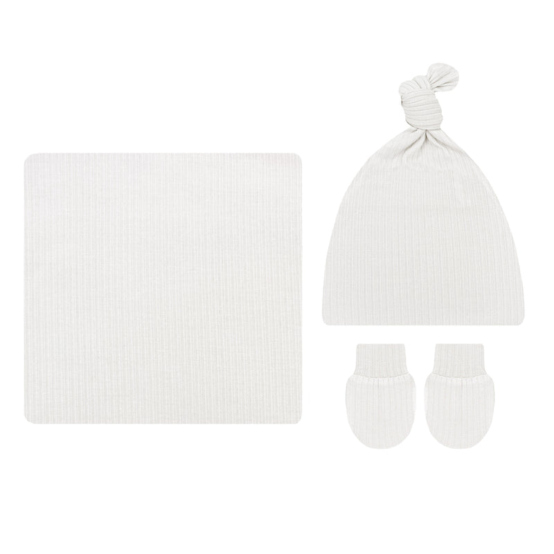 Adrian Ribbed Newborn Hat Bundle