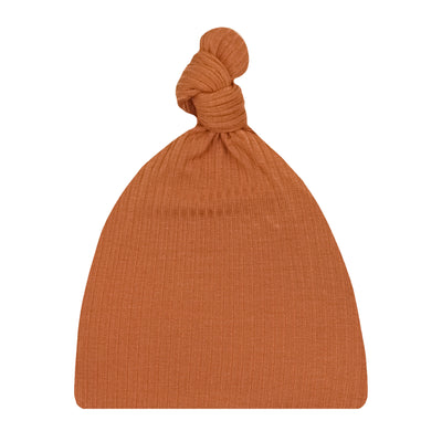 Conner Ribbed Top Knot Hat