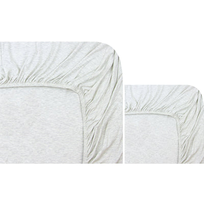 Asher Crib Sheet + Changing Pad Cover Pack