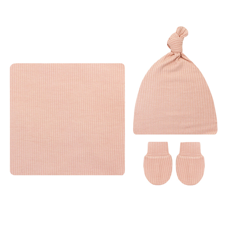 Audrey Ribbed Newborn Hat Bundle