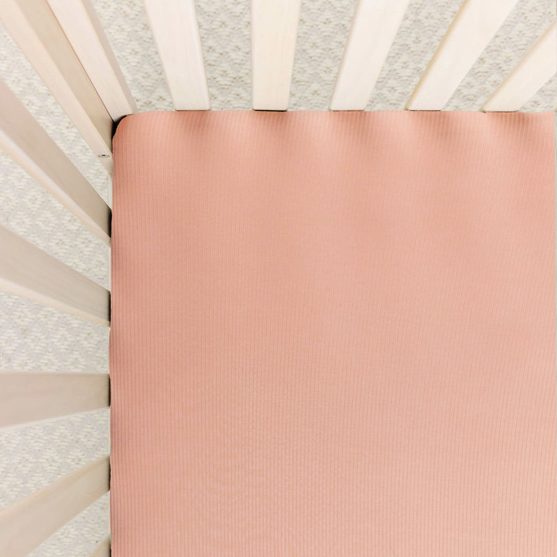 Crib Sheet - Audrey Ribbed