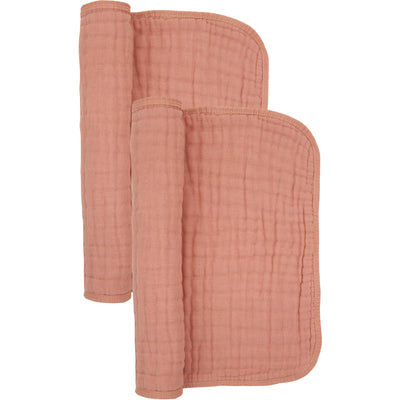 Cloud Muslin™ Burp Cloth 2 Pack - Rose