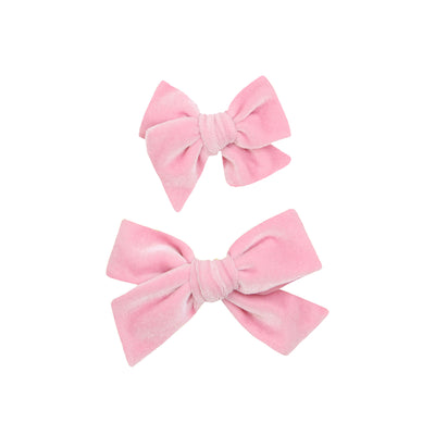 Velvet - Bubblegum Bow Clip