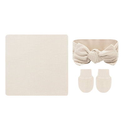 Cove Ribbed Newborn Headband Bundle