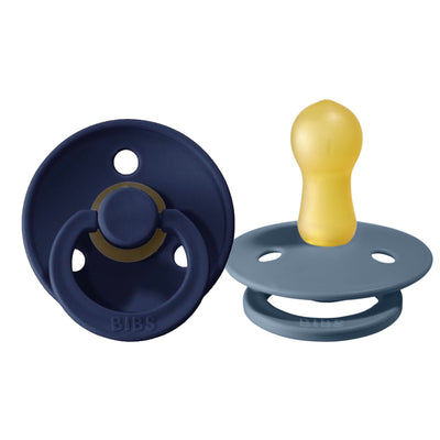 Bibs Pacifier 2 Pack: Deep Space + Petrol