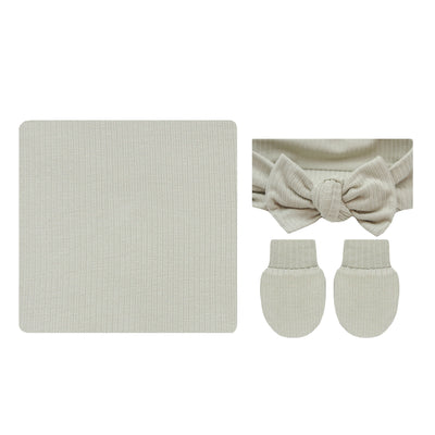 Noah Ribbed Newborn Headband Bundle