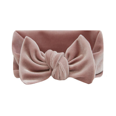 Velvet - Mauve Knot Headband