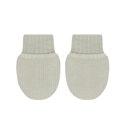 Noah Ribbed No Scratch Mittens