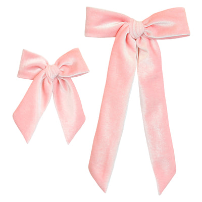 Velvet - Petal Bow Sash Clip