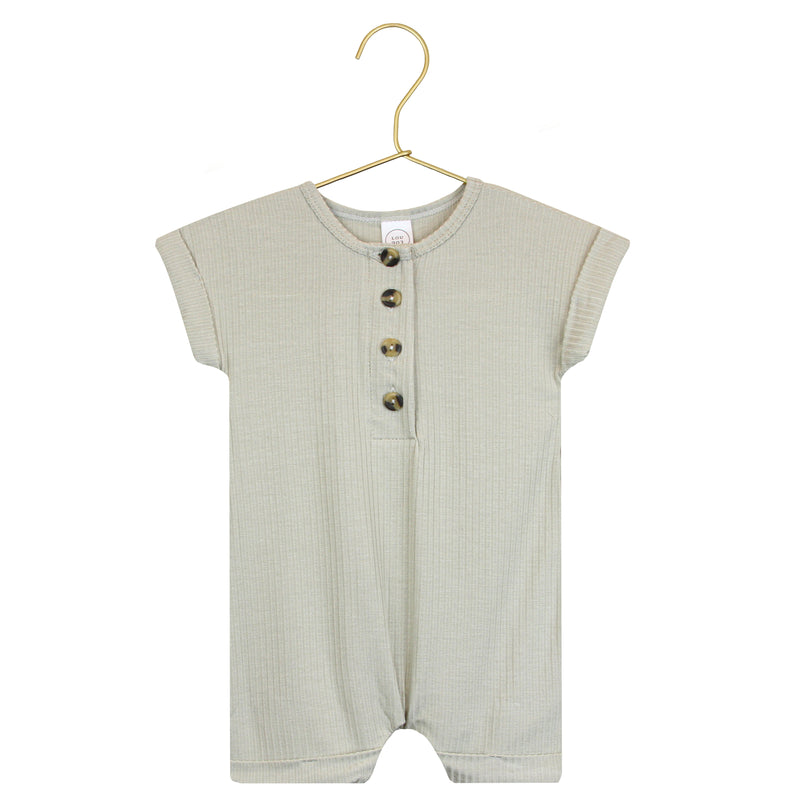 Noah Ribbed Romper