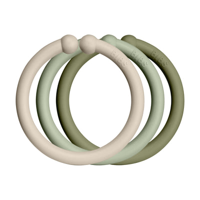 Bibs Loops - Vanilla / Sage / Olive